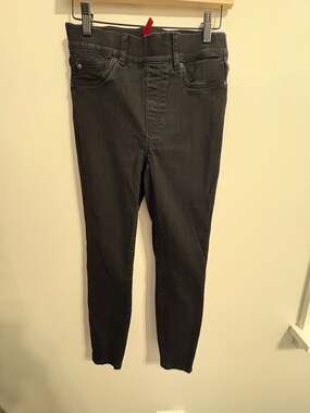 SPANX Jean-ish Ankle Skinny Leggings in Twilight Black